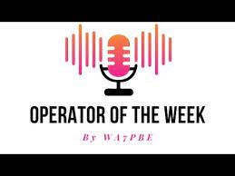 Operator Of The Week